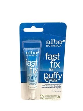Alba Botanica Fast Fix For Puffy Eyes, 0.25 fl oz, 1 Each, New/Sealed
